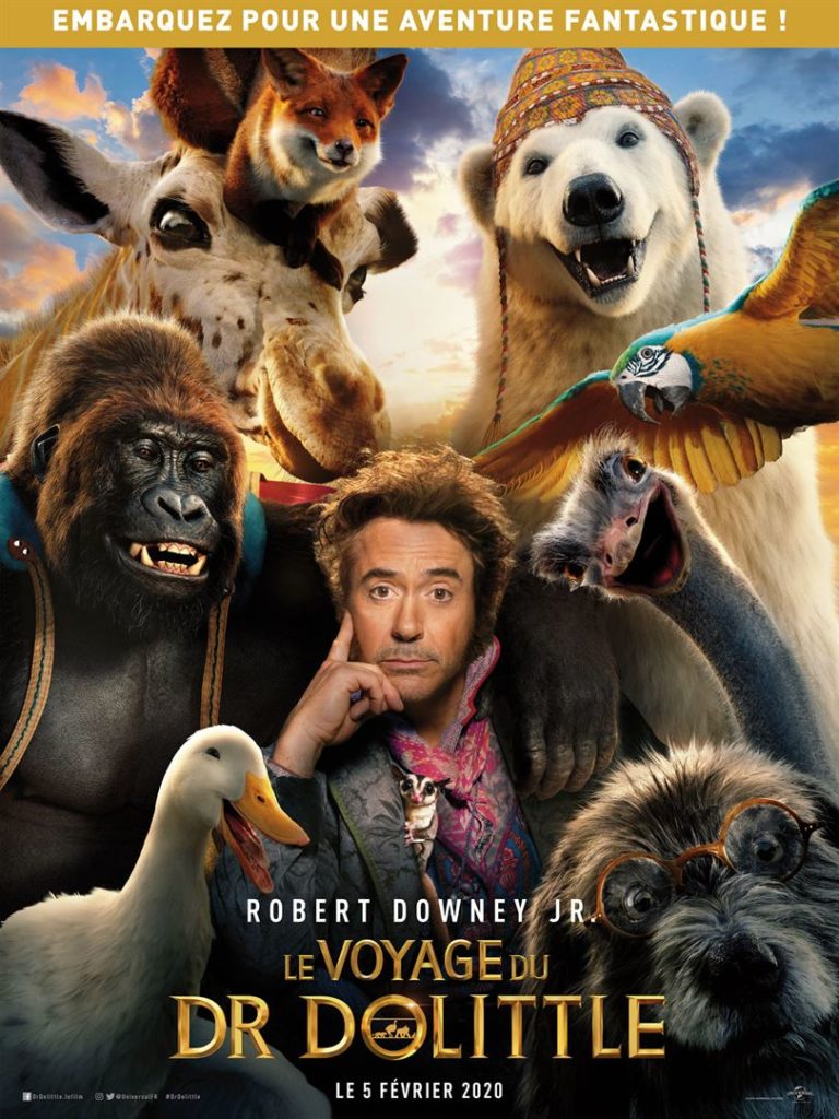 Le Voyage Du Docteur Dolittle Netflix LE VOYAGE DU DR DOLITTLE, dès 6 ans - du 19 au 25 fév. à Mon Ciné
